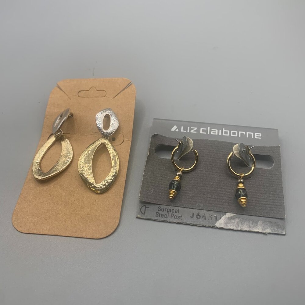 2ct Liz Claiborne Fashion Earrings